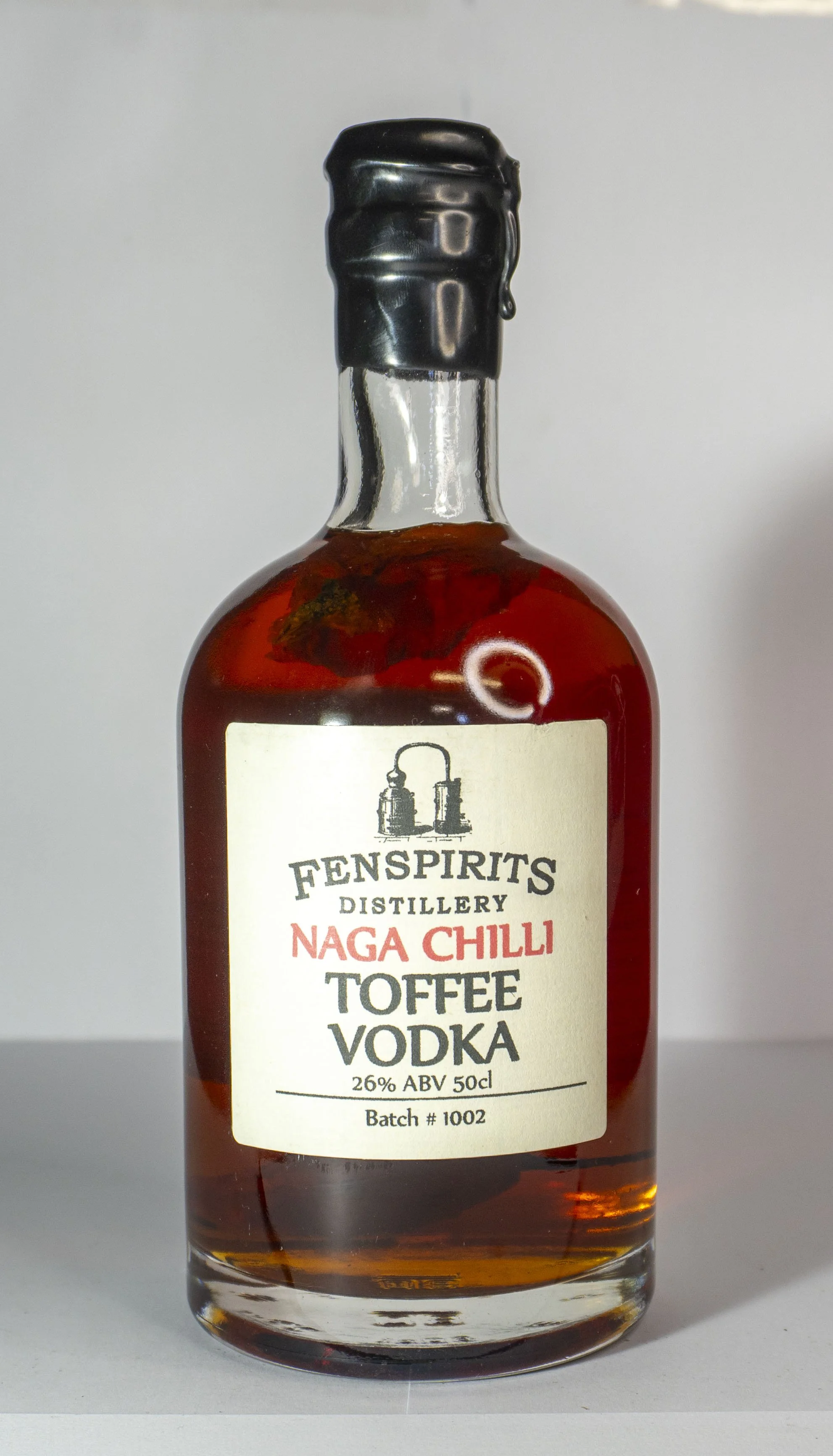 Hell's Fire Chilli Toffee Vodka Liqueur 50cl 26% — Fenspirits